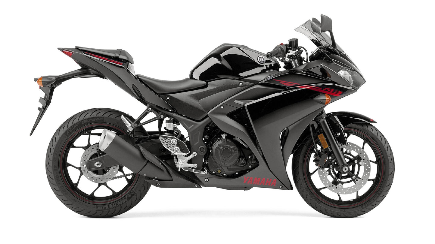 Red Black 2015 YZF-R3 Yamaha Motorcycle Fairing